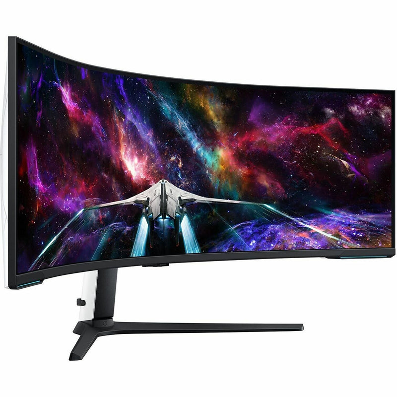 Samsung Odyssey Neo G9 57" Curved 4K Ultra HD 240Hz Gaming Monitor, Black/White (S57CG952NN)