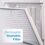 Black & Decker 115-Volt 5,000 BTU Window Air Conditioner with Remote, White, (BWAC05MWTB)