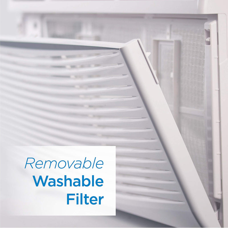 Black & Decker 115-Volt 5,000 BTU Window Air Conditioner with Remote, White, (BWAC05MWTB)