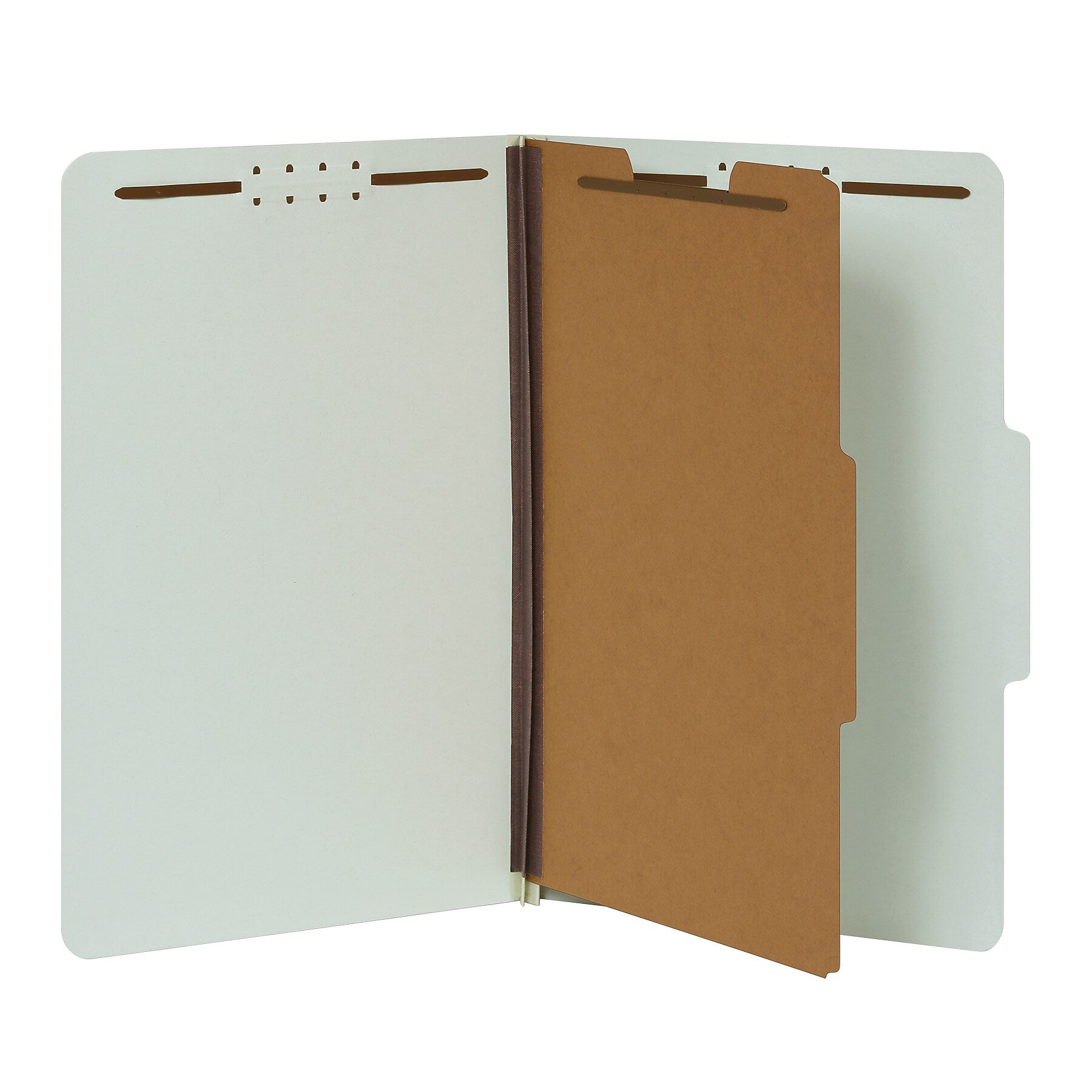 Pendaflex Recycled Classification Folder, 1-Dividers, 2" Expansion, Legal Size, Light Green, 10/Box (17175EE)