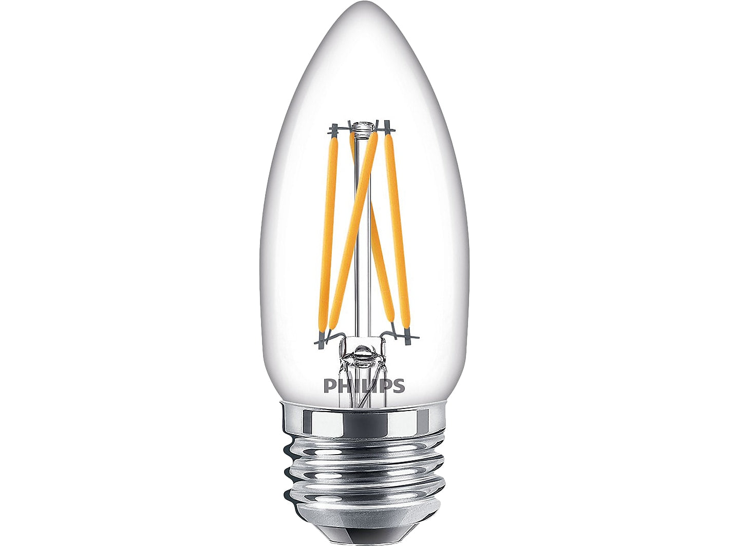 Philips 5.5-Watt Warm Glow LED Decorative Bulb, 10/Carton (549345)