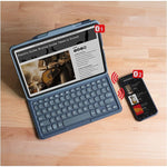 ZAGG Pro Keys Wireless Keyboard & Detachable Case For 11" iPad Pro (Gen 1, 2, 3, & 4) and iPad Air (10.9" Gen. 4 & 5), Midnight