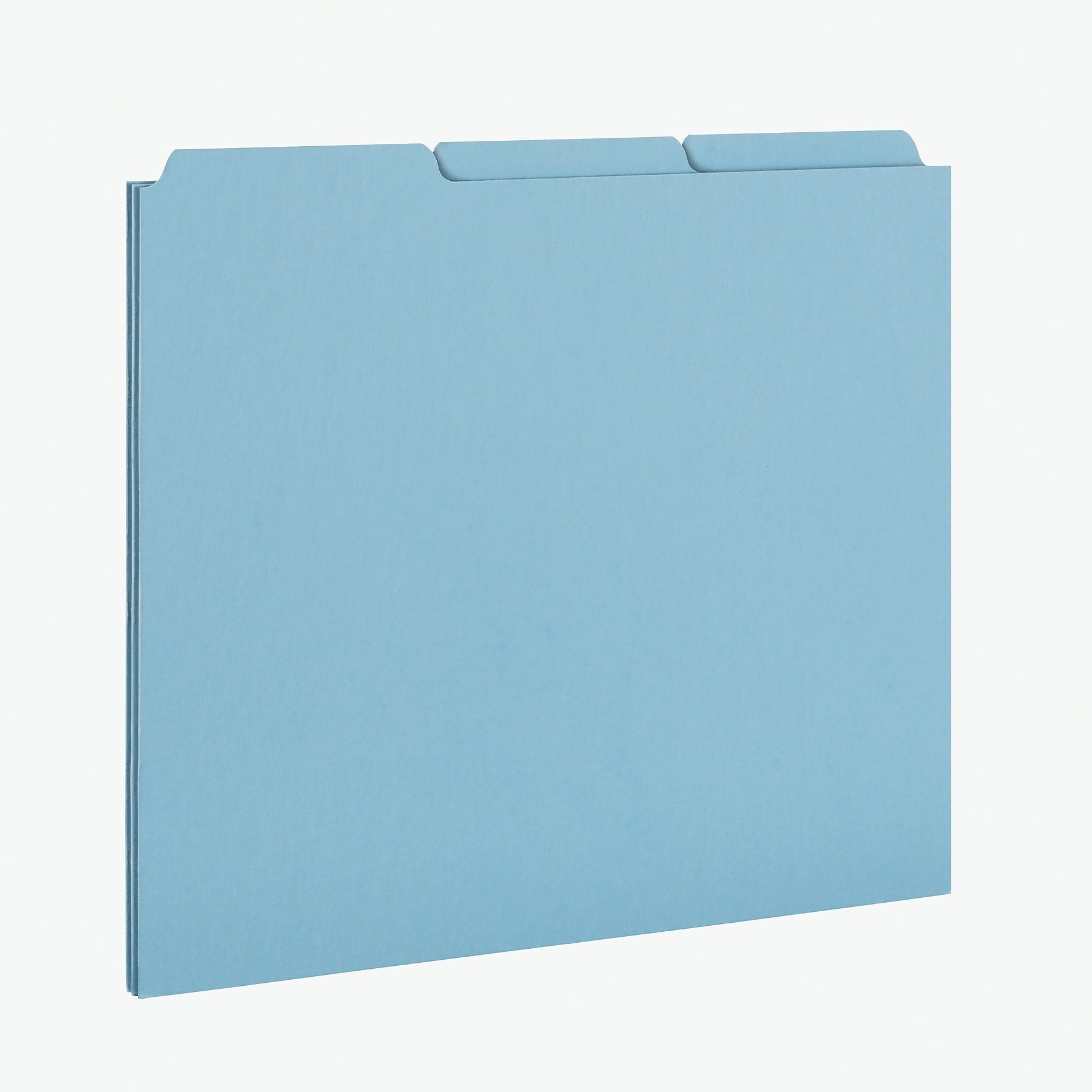 Pendaflex Blank Index File Guide, Letter, Blue, 100/Box (PN203)