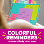 Post-it Pop-up Notes, 3" x 3", Beachside Café Collection, 90 Sheet/Pad, 12 Pads/Pack (R330UALT)