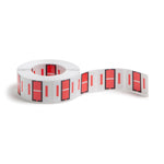 Smead BCCR Color Coded Alphabetic Labels, I, Pink, 500/Roll (67079)