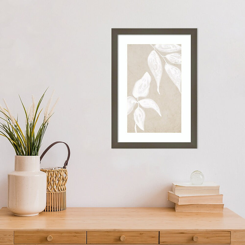 Amanti Art Paper Bark I by Urban Road Wood Framed Wall Art Print, 12" x 17" (A42675528748)