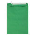 JAM Paper 9 x 12 Open-End Envelopes in 80 lb. Holiday Green, 50/Pack (FE-7280-12-50)