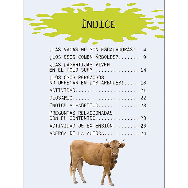 Carson-Dellosa Discovery Library ¡Las vacas no viven en los árboles!, Hardcover (CD-9781731654755)