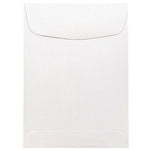 JAM Paper Policy Envelope 5 1/4" x 7 1/4", White, 100/Pack (4100d)