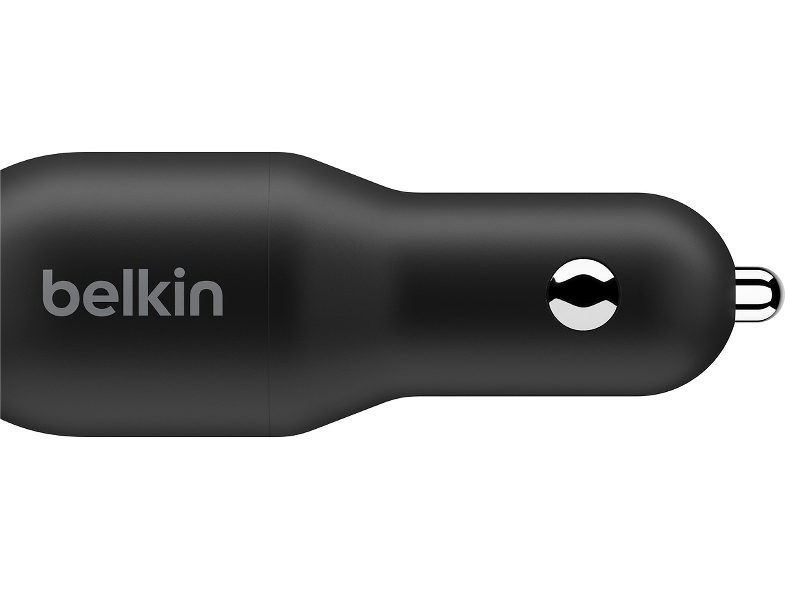 Belkin BoostCharge USB-C Car Charger, Black (CCB002BTBK)