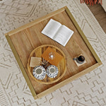 Sauder Manhattan Gate 31"W x 31"D Coffee Table, Sindoori Mango (427359)