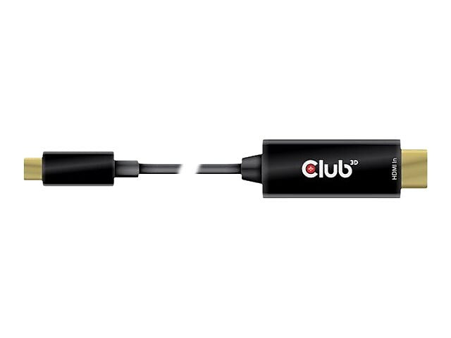 Club 3D 6' Display Port Audio/Video Monitor Cable, Black (CAC-1334)