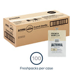 Alterra French Vanilla Coffee Flavia Freshpacks, Light Roast, 100/Carton (MDRA183)