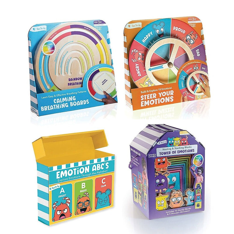 Open the Joy Social Emotional Learning Bundle Early Learners, Multicolored, 4/Bundle (LR4670)