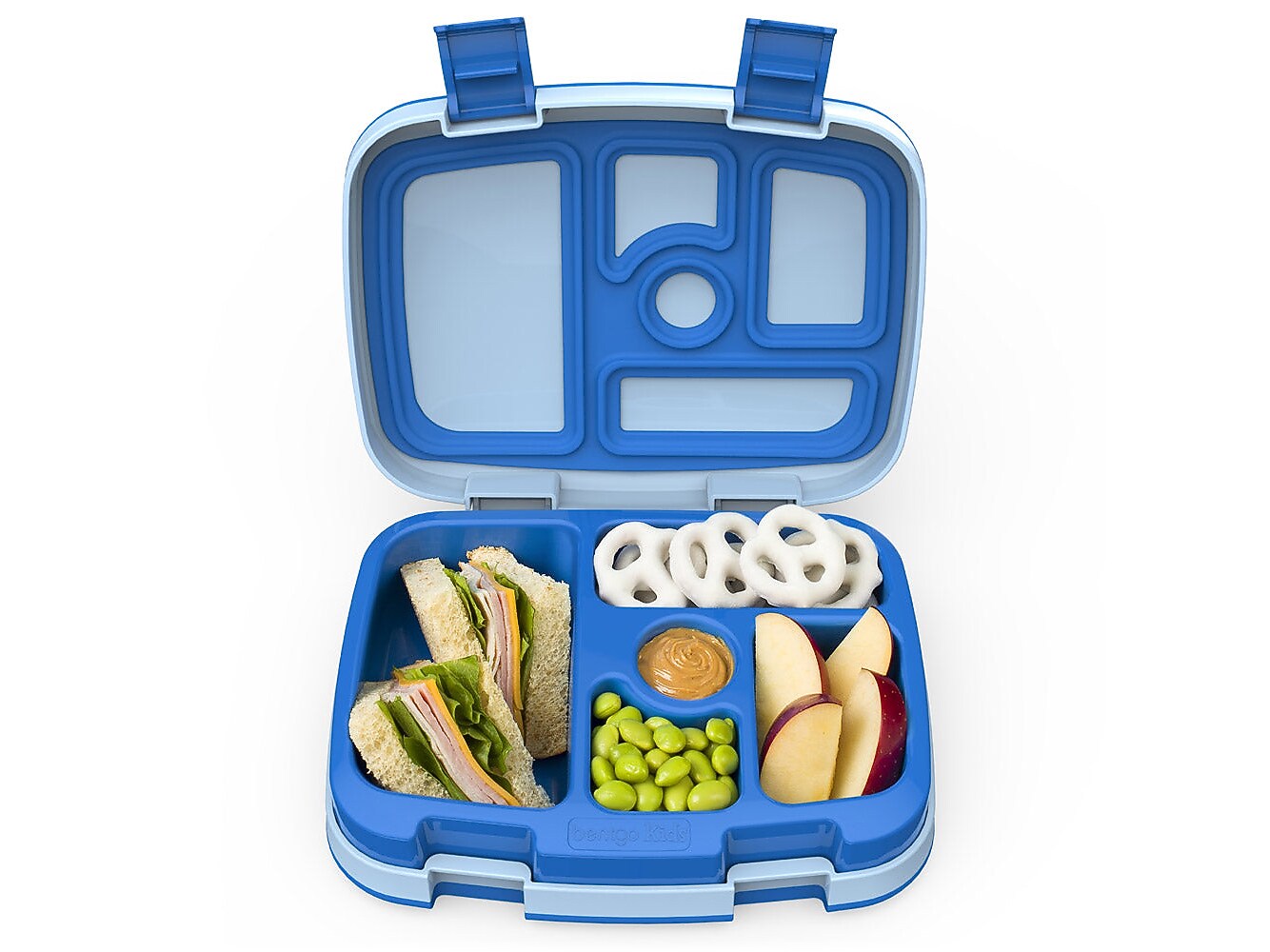 bentgo Kids Lunch Box, Blue, 19 oz. (BGOKIDS-B)