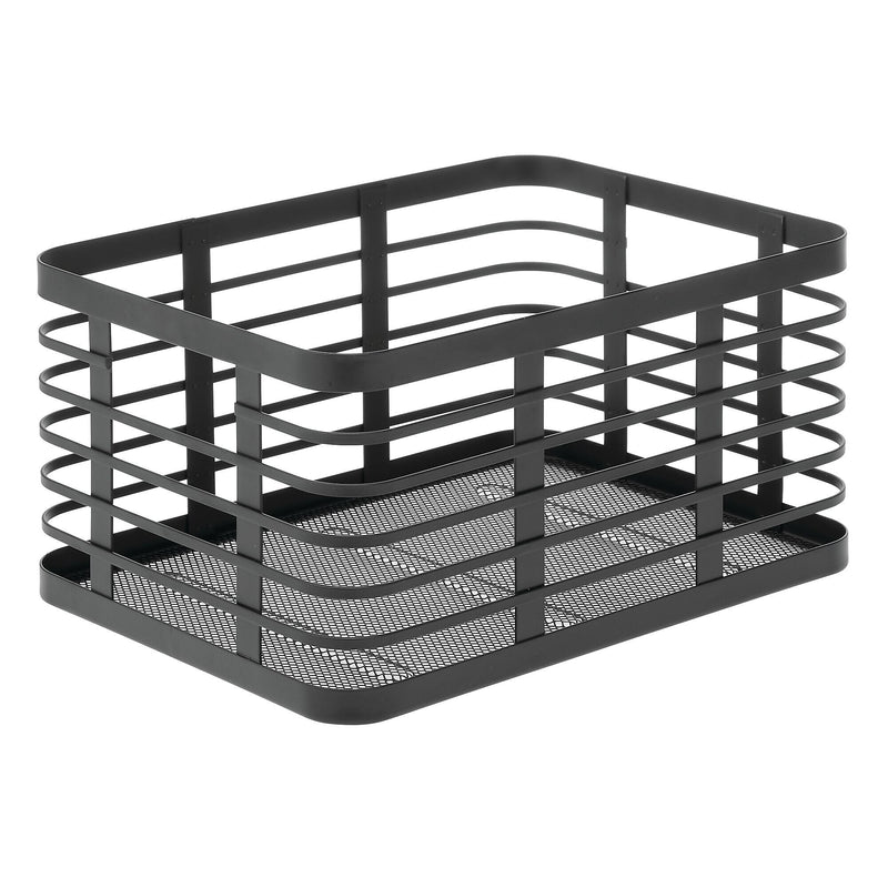 mDesign Steel Organizer, Matte Black (25930)