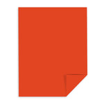 Astrobrights 8.5" x 11" Color Multipurpose Paper, 24 lbs., Orbit Orange, 500 Sheets/Ream, 10/Ream (WAU22561CT)