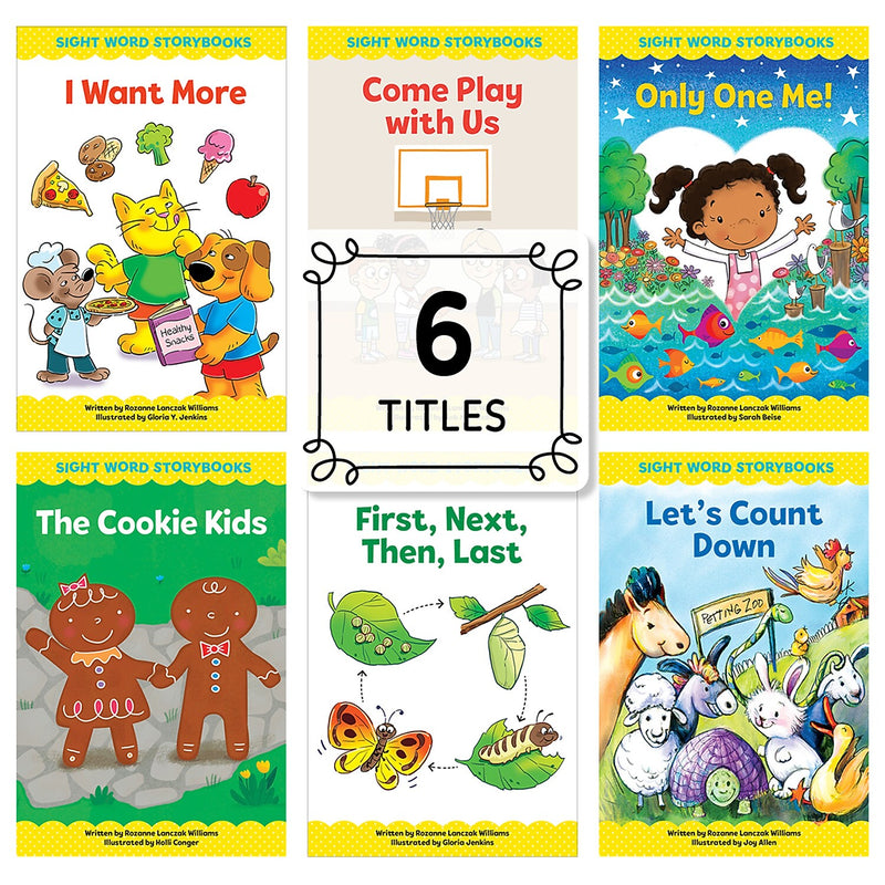 Creative Teaching Sight Word Storybooks Picture Book Set 4, 6 Books/Set
