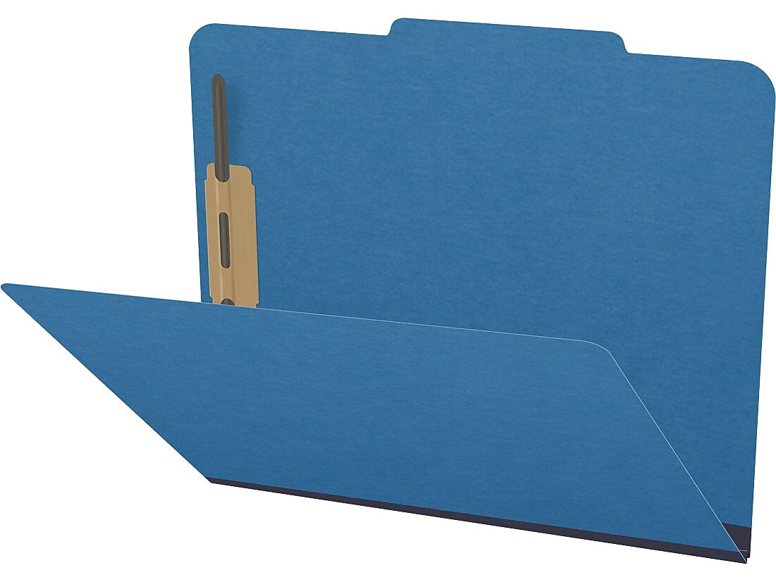 Medical Arts Press Pressboard Classification Folder, 2" Expansion, Letter Size, Royal Blue, 25/Box (DV-T42-02-3RBL)