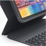 ZAGG Pro Keys Wireless Keyboard & Detachable Case For 11" iPad Pro (Gen 1, 2, 3, & 4) and iPad Air (10.9" Gen. 4 & 5), Midnight