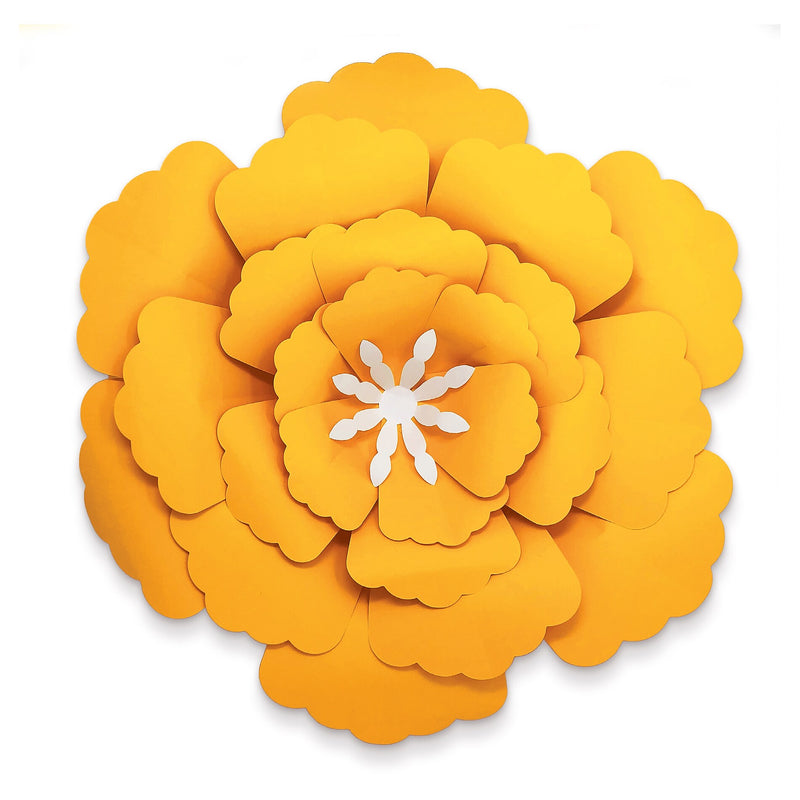 Happily Ever Elementary Creatively Inspired Orange, Yellow, Pink Flowers Accent, 3/Set, 3 Sets/Bundle (CD-107006-3)
