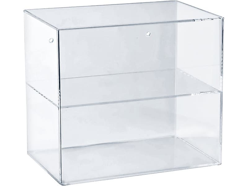 Azar 14"W Open Countertop Display Case, Clear, Each (255655)