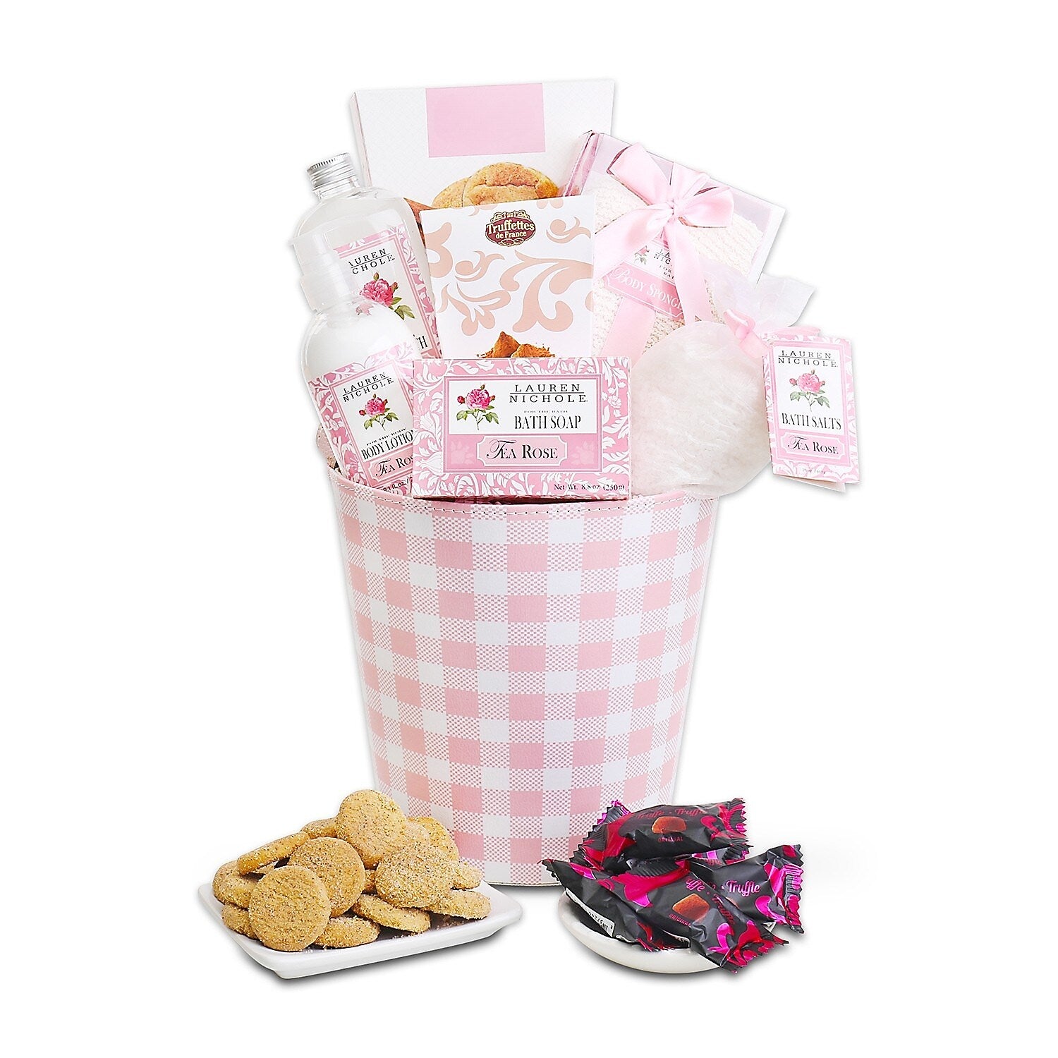 Alder Creek Rose Spa Gift Basket (FG04822)