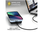 scosche GoBat MagSafe Wireless Power Bank, 5000mAh, Black (PBQ5MS-SP)