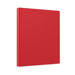 Staples 1/2" 3-Ring Non-View Binder, Red (ST26852-CC)
