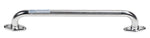 Dynarex Rotating Flange Knurled Grab Bar, 18" Inches, Chrome (10313)