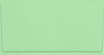 JAM Paper 6 3/4 Booklet Envelope 3 5/8" x 6 1/2", Pastel Green, 50/Pack (R0266-50)