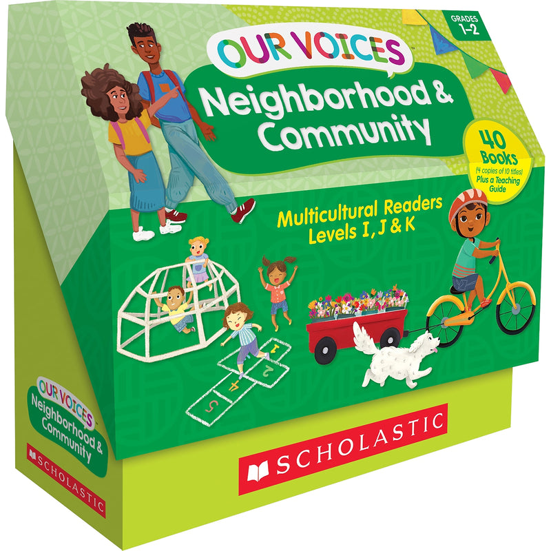 Scholastic Teaching Solutions Neighborhood & Community Class Set, 40 Books/Set (SC-9781338837209)