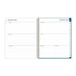 2026 Blue Sky Bakah 8.5" x 11"  Weekly & Monthly Planner, Plastic Cover, Multicolored (137261-26)