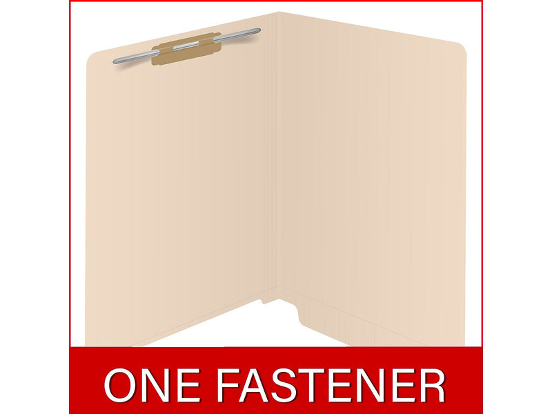 Medical Arts Press End Tab File Folder, Straight-Cut, Letter Size, Manila, 50/Box (S-01103-50-3)