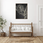Amanti Art Golden Flower Folklore II by Asia Jensen Framed Canvas Wall Art Print, 32" x 42" (A42678302656)