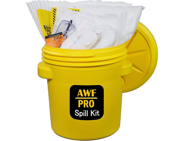 AWF Pro 20 Gal. Oil-Only Spill Kit, 55 Pieces (KTSK 10201-RT)
