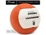 Champion Sports RHINO Promax Orange/White Medicine Ball, 6 Lbs. (RPX6)
