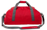 L.L.Bean Adventure 27" Polyester Travel Duffel, Dark Red (1000209458)