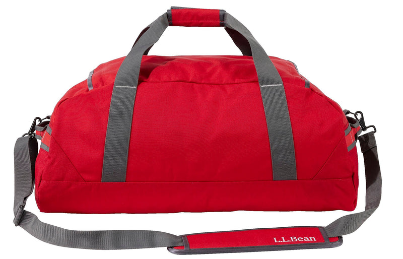 L.L.Bean Adventure 27" Polyester Travel Duffel, Dark Red (1000209458)