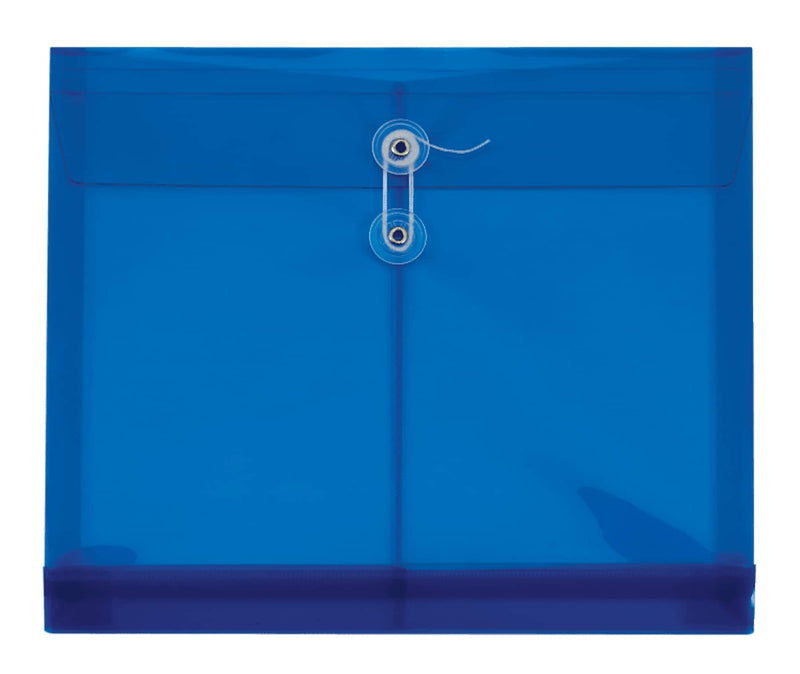 Pendaflex Standard Plastic Document File, Letter, Blue, 5/Pack (84522GW)