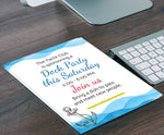 Great Papers Ocean Nautical Anchor Everyday Letterhead, Multicolored, 50 Sheets/Pack (2025015)