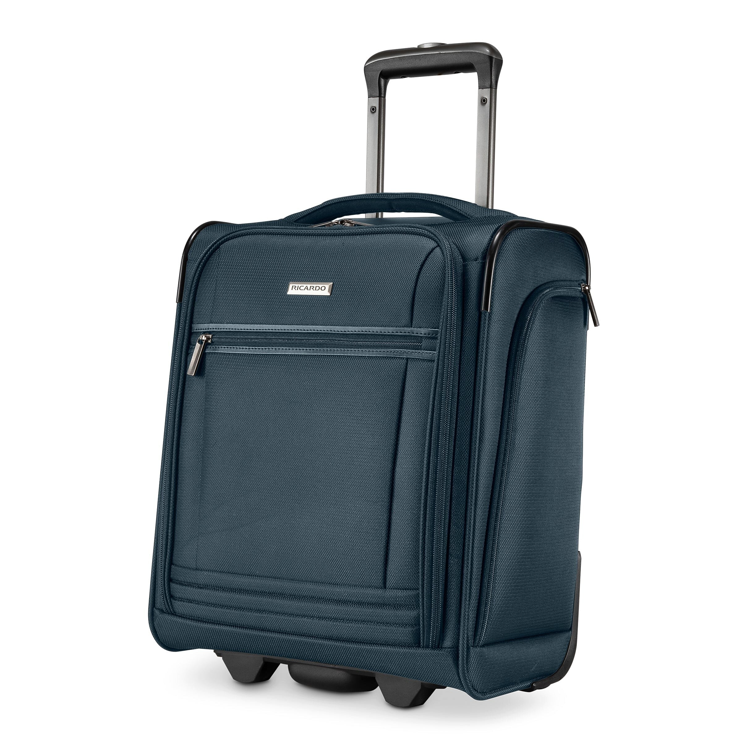 Ricardo Beverly Hills Avalon 17.25" Carry-On Suitcase, 2-Wheeled, Storm Blue (135-16-471-USB)