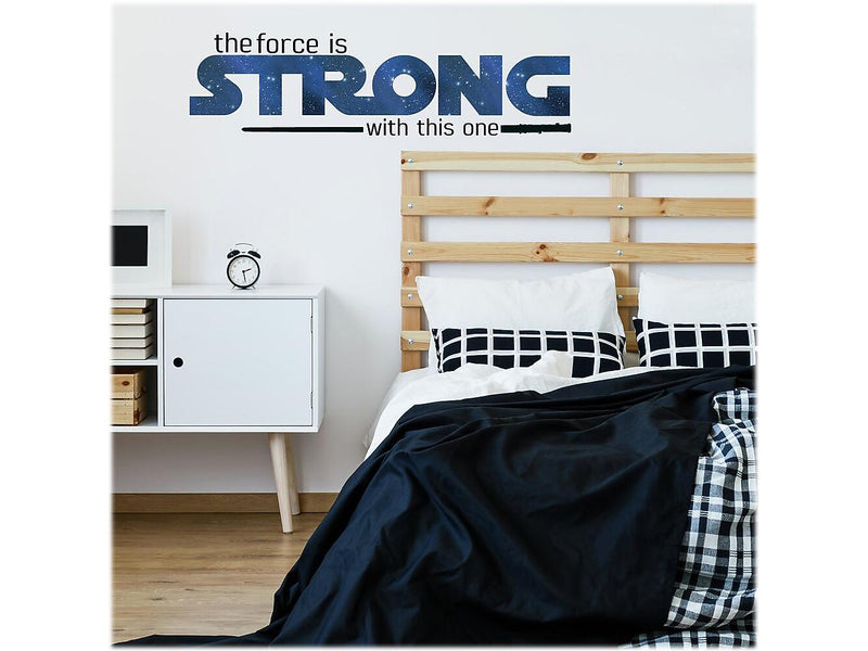 RoomMates Star Wars Strong Quote Contemporary Wall Decal Set, Movies & TV (RMK3077SCS)