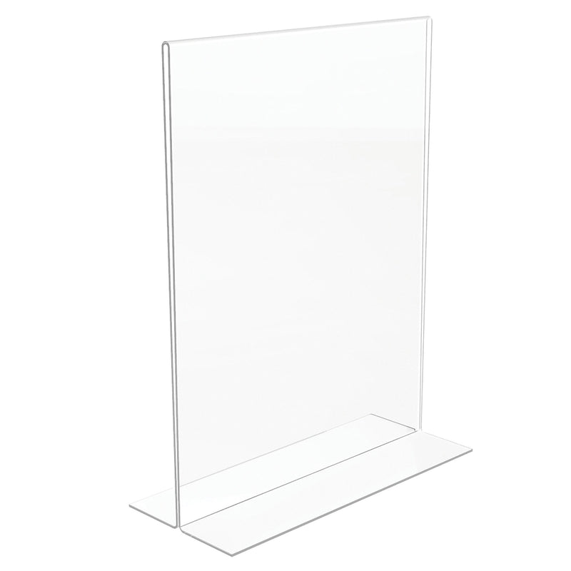 Staples Sign Holder, 8.5" x 11", Clear Plastic (ST16656/16656)