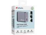 Verbatim USB Type-A/USB Type-C Wall Charger, Gray (32205)