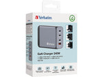 Verbatim USB Type-A/USB Type-C Wall Charger, Gray (32205)