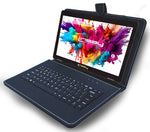 Linsay Octa Core 10.1" Tablet, 4GB RAM, 128GB Storage, Android 13, Bundled with Black Keyboard, Backpack, and Stylus Pen