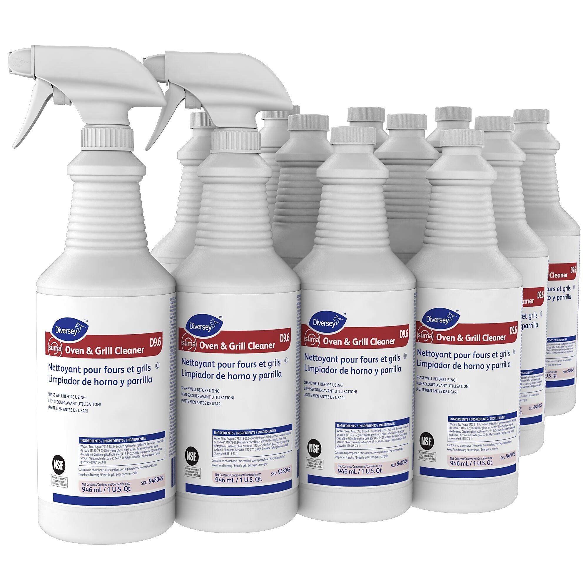 Suma Oven and Grill Cleaner, 12/Carton (948049)