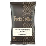 Peet's Coffee Major Dickason's Blend Ground Coffee, Dark Roast, 18/Box (PCEMAJP25)