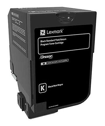 Lexmark Original Black Toner Cartridge (LEX74C0SKG)